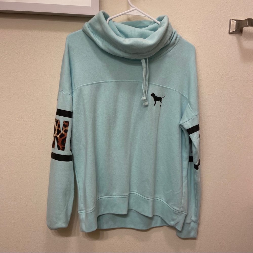 VS Pink Cowl Neck Sweatshirt